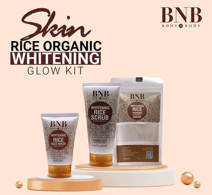 BNB Rice Extract Bright & Glow Kit