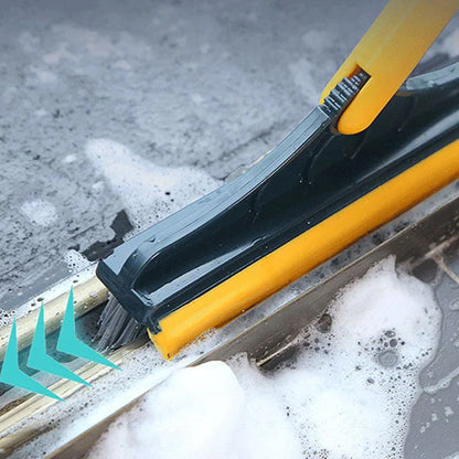 2-in-1 Cleaning Brush with Removable Wiper