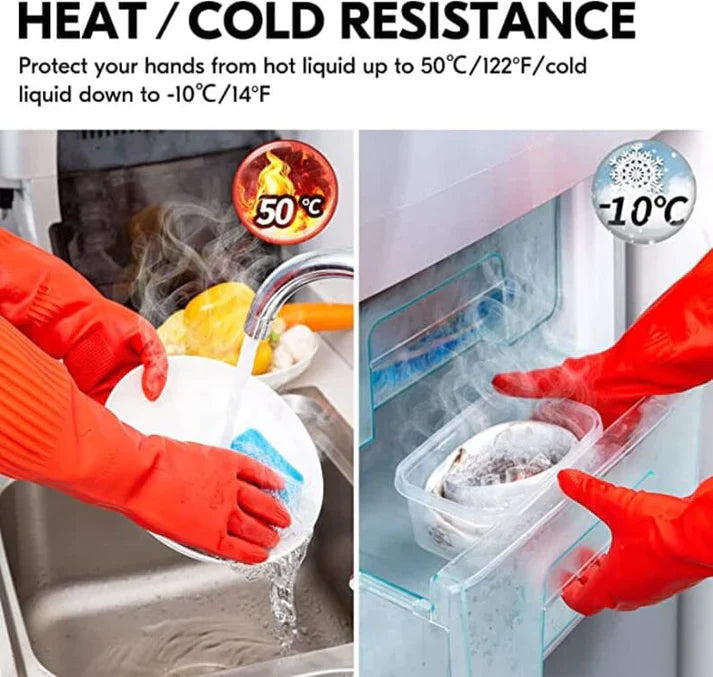 Dishwashing Rubber gloves for cleaning