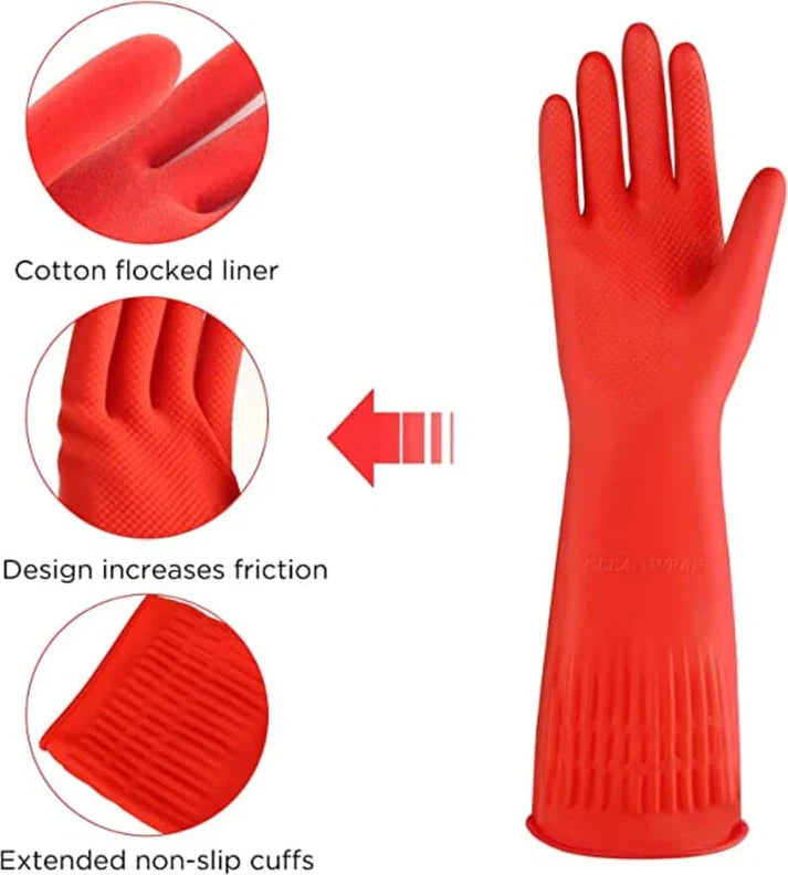 Dishwashing Rubber gloves for cleaning