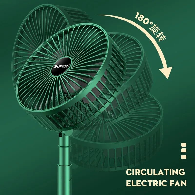 Portable Electric Mini Fan Foldable Telescopic Fan