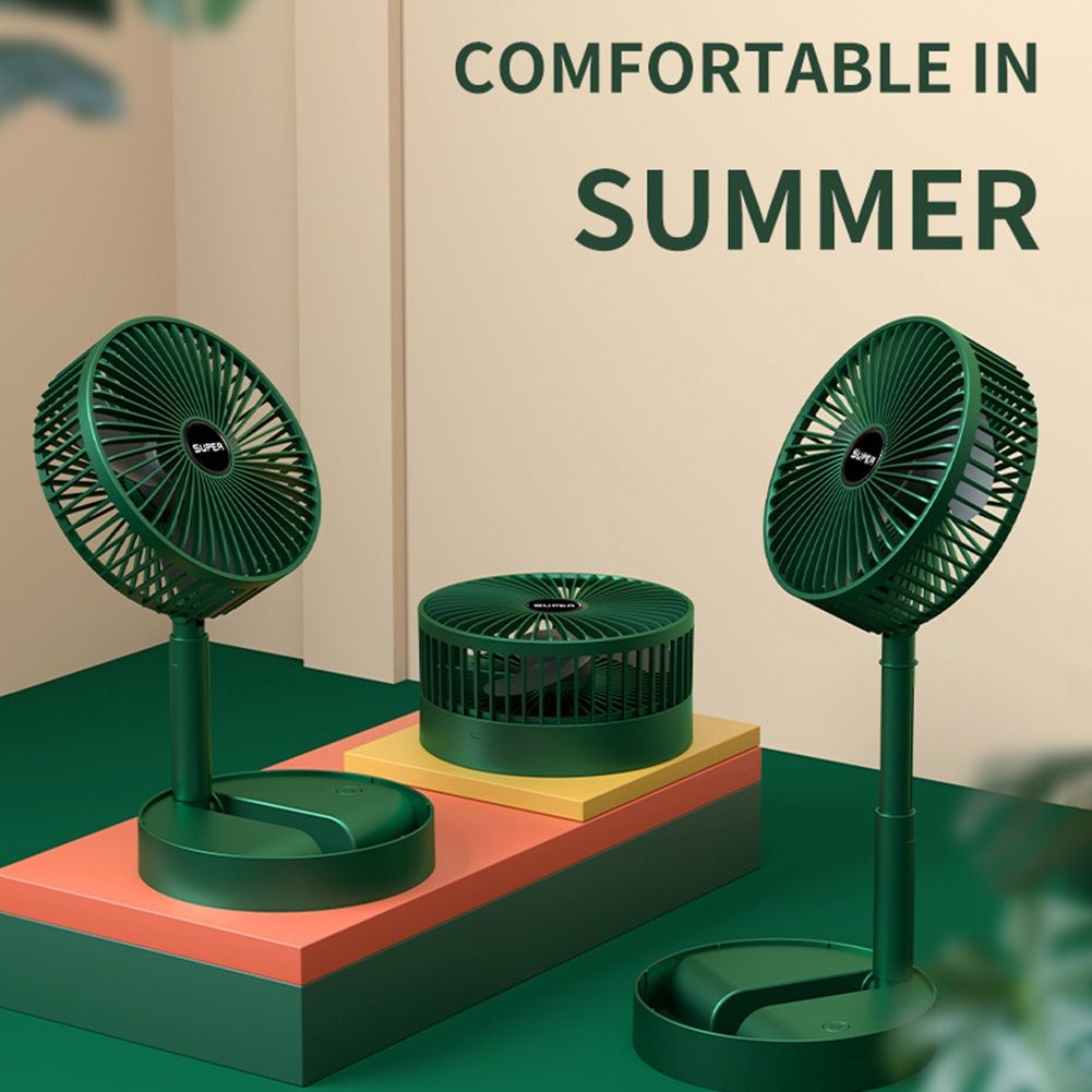 Portable Electric Mini Fan Foldable Telescopic Fan