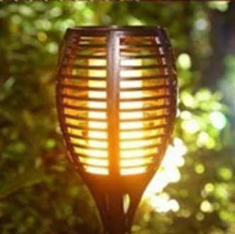 Solar Torch Lights With Flame Effects