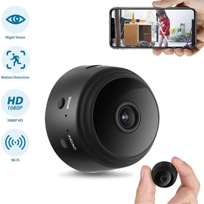 WiFi Mini Camera HD 1080p Wireless Video Recorder Voice Recorder Security Monitoring Camera Smart Home For Infants And Pets